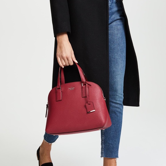 kate spade Handbags - Kate spade red Cameron Street lottie Satchel Bag